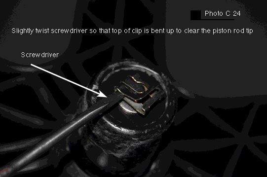 remove install office chair base bearings measure length and how