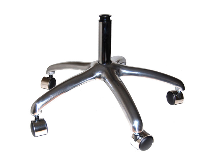 Kitchen Chair Leg Base Kit 24 Polished Aluminum