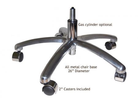 Polished Aluminum Gas Base-26