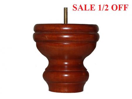 Couch Leg, Brown Mahogany 5