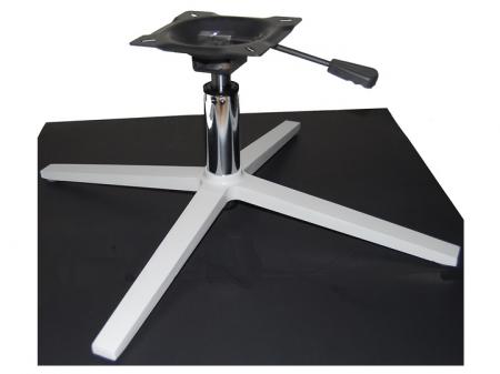 White Adjustable Height 27