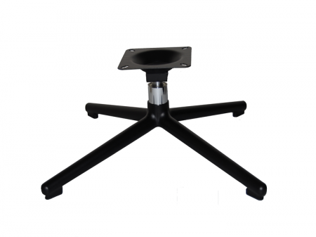 Mid-Century Modern Black Swivel Chair Base  27