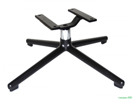 Mid-Century Modern Black Swivel Chair Base  27